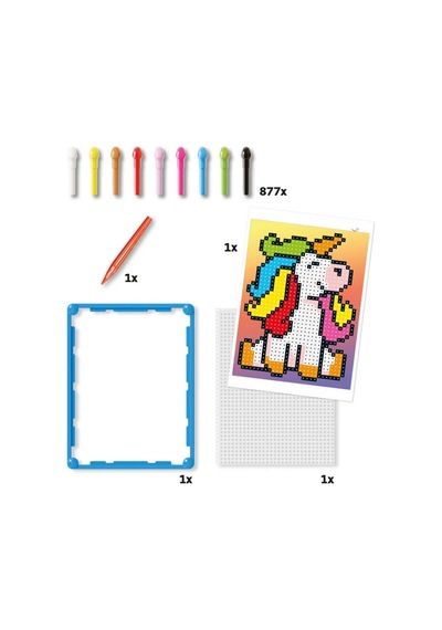 Mey İthalat Pixel Sanatı Unicorn 877 Parça