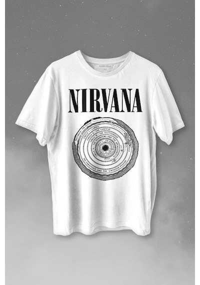 Nirvana Bleach Albüms Rock Music Circle Plak Baskılı Tişört Unisex T-shirt 001 Nirvana Bleach Albüms Rock Music Circle Plak Baskılı Tişört Unisex T-shirt 001