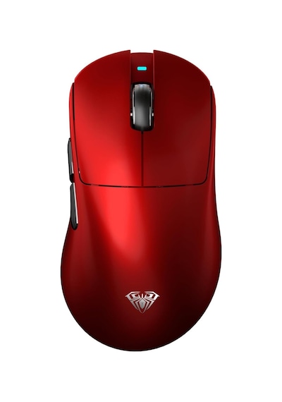 Aula Sc900 Max Paw3395 Sensör 30000 Dpı 8000hz Kablolu Ve Kablosuz Gaming Oyuncu Mouse Kırmızı Sc900-mxrd