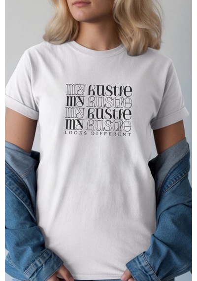 Freedom Storee Unisex Oversize 24/1 Penye Dtf Baskılı Tişört - Dtf251 Çok Renkli