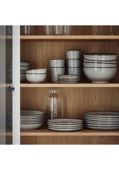 Ikea Gladelig Yemek Takımı 24 Parça Gri