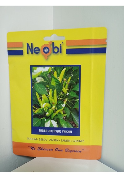 Neobi Akhisar Yakan Biber Tohumu 10 Gr 1 Adet