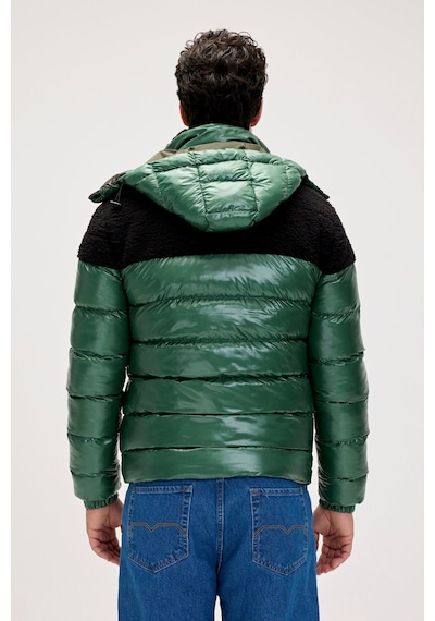 Bad Bear Albert Koyu Yeşil Erkek Puffer Mont-forest Koyu Yeşil