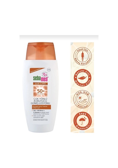 Sebamed Güneş Losyonu Çok Yönlü Koruyucu 50 Faktör 150 Ml
