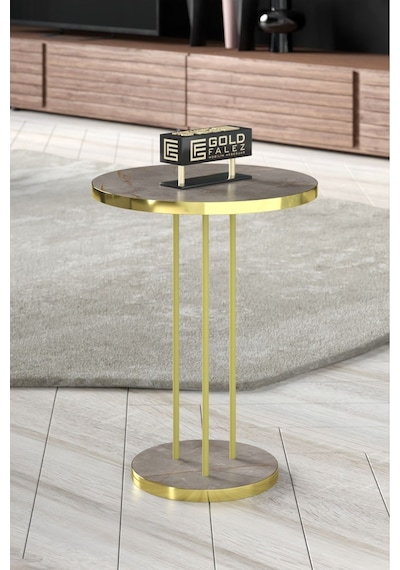 Zigon Sehpa Terra Gold Gordion Diğer