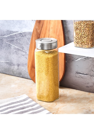 Aryıldız Timeless Square XXL Saklama Kabı 1600 ML Şeffaf