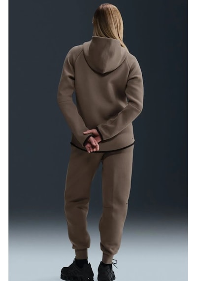 Sportswear Tech Fleece Windrunner Full-zip Hooded Ss25 Kadın Sweatshirt Kahverengi
