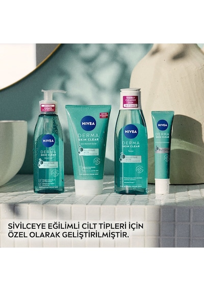 Nıvea Derma Skin Clear Sivilce Karşıtı Yüz Temizleme Jeli 150ml