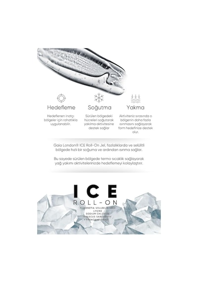 Gaia London Ice Lipolysis Sıkılaştırıcı Ve Selülit Karşıtı Jel 50ml