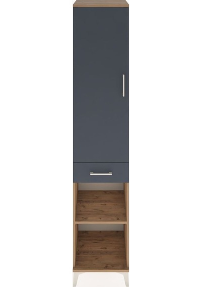 Hyperion Dolap 3 Raflı Tek Çekmeceli Tek Askılı 44x44x221 Çam... Çam
