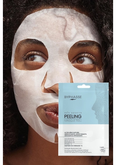 Byphasse Peeling Etkili Ve Pürüzsüzleştirici Skin Booster Kağıt Yüz Maskesi