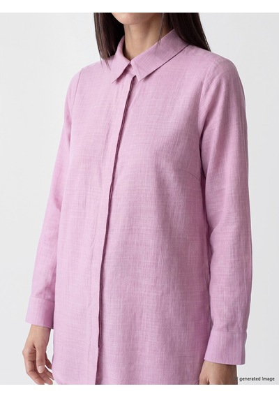 Lcw Everyday Pembe Kadın Gömlek Tunik