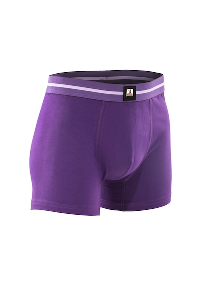 Redzone Pamuk / Lycra Mor Erkek Boxer