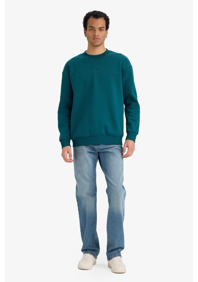 Defacto Boxy Fit Bisiklet Yaka İçi Yumuşak Tüylü Baskılı Sweatshirt X8282az25augn246 Yeşil-gn246 Defacto Boxy Fit Bisiklet Yaka İçi Yumuşak Tüylü Baskılı Sweatshirt X8282az25augn246 Yeşil-gn246