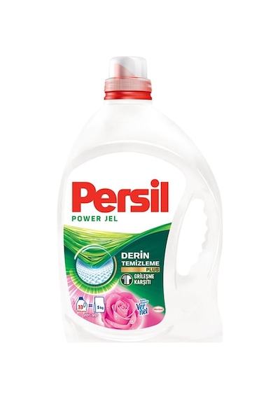 Persil Power Gül Jel Çamaşır Deterjanı 33 Yıkama
