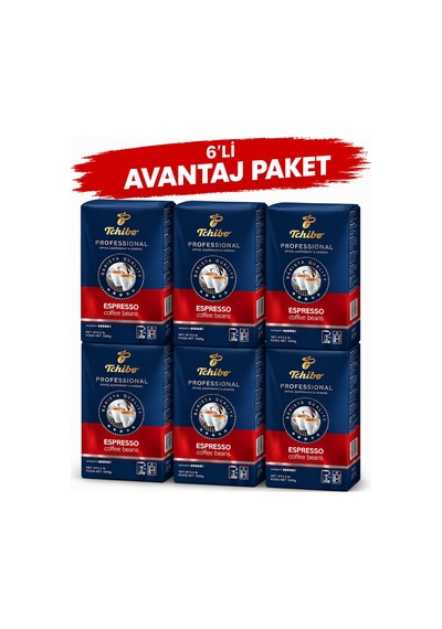 Tchibo Espresso Çekirdek Kahve 6'lı