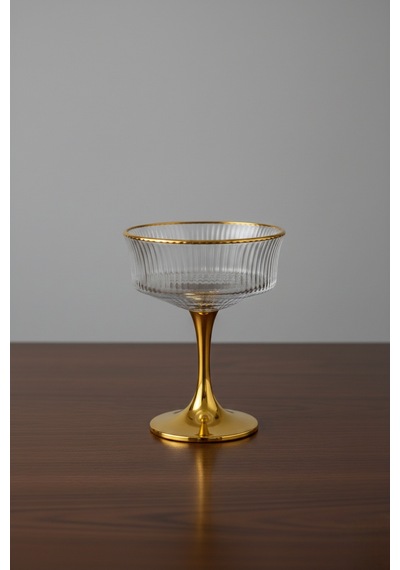 Line Metal Ayaklı Sunumluk 6 Lı Gold Altın