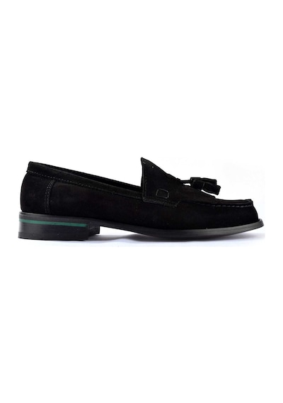Tetri Corcik 1200 Siyah Süet Erkek Klasik Ayakkabı Siyah