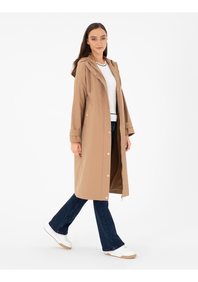Pierre Cardin Kadın Camel Trençkot 50290318-vr015 Camel