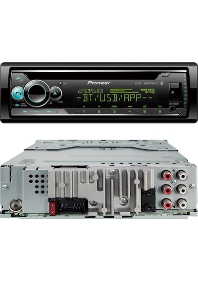 Pıoneer Deh-s520bt Oto Teyp 4x50 Watt Bluetooth Mobil Aplikasyon Dvd Usb Fm Aux