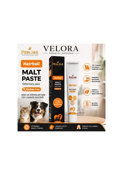 Perlina Hairball Malt Paste 50 G Kedi Ve Köpekler İçin Tüy Yumağı Önleyici Sindirim Destekleyici Malt Macun Omega 3, Psyllium Ve Whey Proteinli Glutensiz - 885808014 Perlina Hairball Malt Paste 50 G Kedi Ve Köpekler İçin Tüy Yumağı Önleyici Sindirim Destekleyici Malt Macun Omega 3, Psyllium Ve Whey Proteinli Glutensiz - 885808014