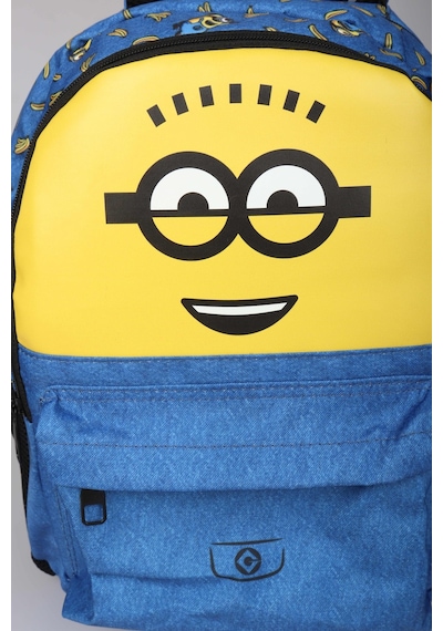 X Dekomus , Lisanslı Minions Banana Mood Collection Büyük Boy Okul Çantası Altın
