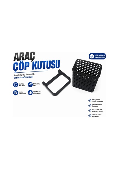 Araç Çöp Kutusu , Araç Kapı Ceplik Çöp Kovası , Universal Araç Koltuk Arkası Çöp Kutusu Çok Renkli