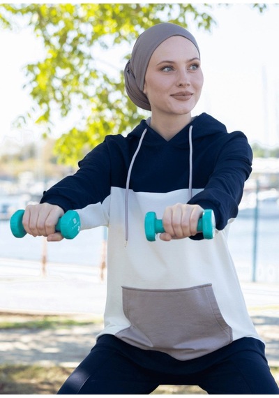 Mayovera Sweatshirt Spor Stil Çok Renkli