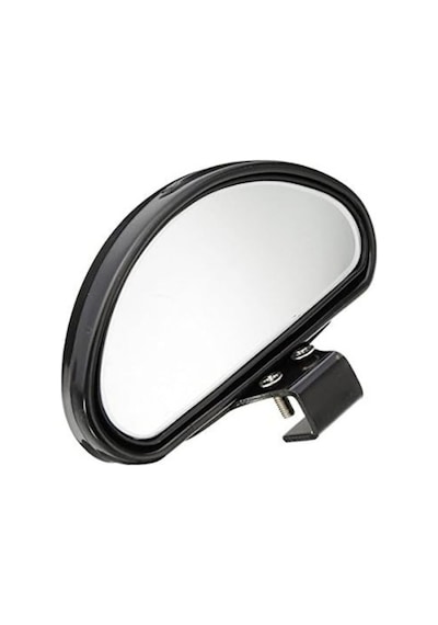 Ayna Dış İlave Sürücü Kursu Eğitmen Kör Nokta Aynası Vidalı Sıkıştırmalı Oval Geniş Açı Siyah Tekli Glz00504077