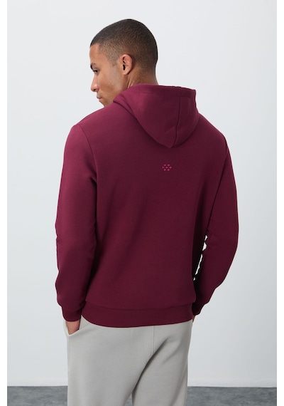 Tommy Life Erguvan Pamuklu Kalın İçi Tüylü Yumuşak Dokulu Comfort Fit Nakışlı Erkek Sweatshirt - 88419 Mor Tommy Life Erguvan Pamuklu Kalın İçi Tüylü Yumuşak Dokulu Comfort Fit Nakışlı Erkek Sweatshirt - 88419 Mor