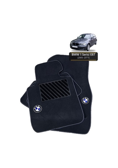 Oto Halı Paspas Bmw 1 Serisi E87 2005-2011 Uyumlu Mperformance M Teknik Sport Kaymaz & Şık Tasarım - Tasarım 11