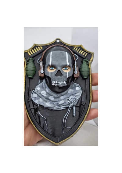 Ghost Figür 15 Cm Ghost Duvar Figürü Call Of Duty Ghost Simon Figür