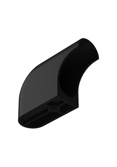 Cateksss 25x50 Mm Elips Izgara Pabuç Meb Siyah - 52 Li Paket
