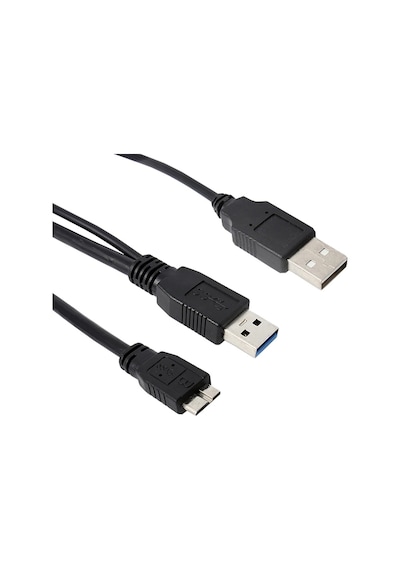 Taşınabilir Hardisk Micro Usb 3.0 Y Kablosu Hdd Bağlantı 4574A