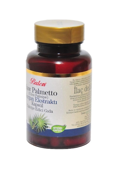 Balen Saw Palmetto Cüce Palmiye Isırgan Ekstraktı 375 MG 60kapsül