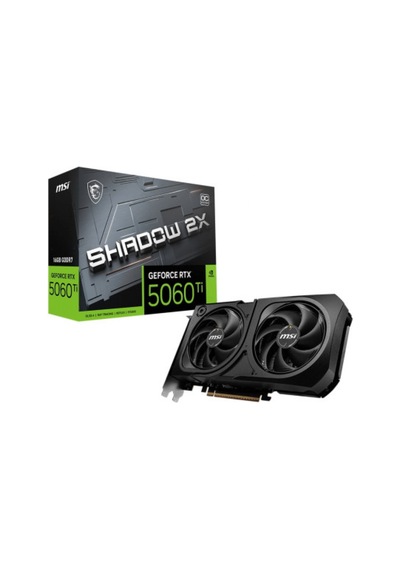 Msı Geforce Rtx 5060 Tı 16gb Shadow 2x Oc Plus