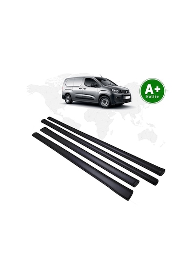 Peugeot Partner Marşpiyel Kaplaması 4 Parça 2019 Model Ve Sonrası