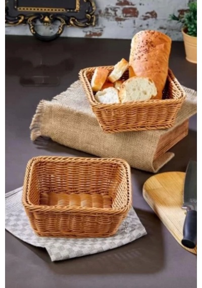 Cooker Yk1448 Ekmek Sepeti 19 Cm Kahverengi