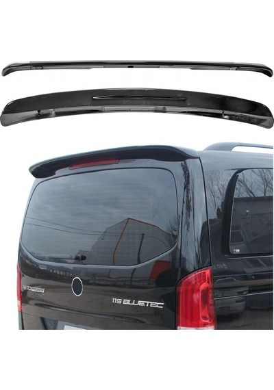 Nyf Wy-7 Mercedes Vito 2015+ Spoiler Abs Piano Black