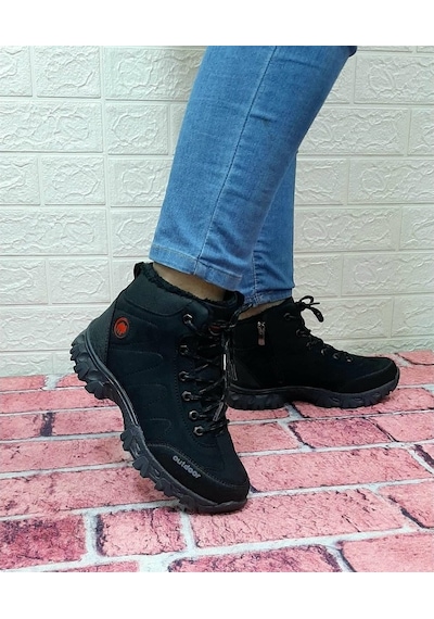 Jagulep Siyah Outdoor - Trekking Bot Su Soğuk Dayanıklı