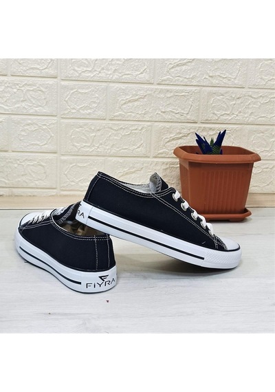 Fiyra 554 Lacivert Kısa Unisex Sneaker Keten Spor Ayakkabı 001