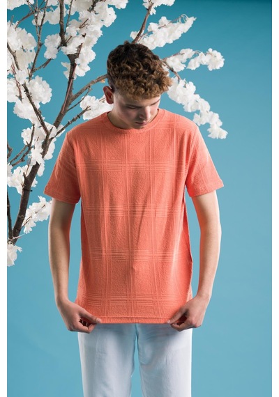Slimfit Pamuklu Bisiklet Yaka Likralı Kısa Kol Erkek Triko Yazlık T-shirt 001 Slimfit Pamuklu Bisiklet Yaka Likralı Kısa Kol Erkek Triko Yazlık T-shirt 001