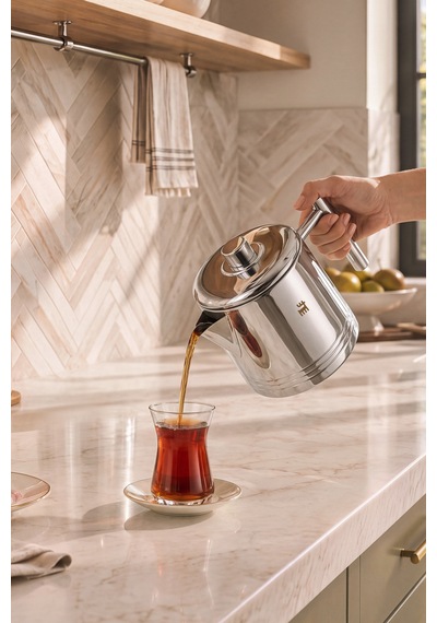 Karaca Powersteel 316+ Imperium Midi Çaydanlık Takımı 1,1l & 1,6l Inox