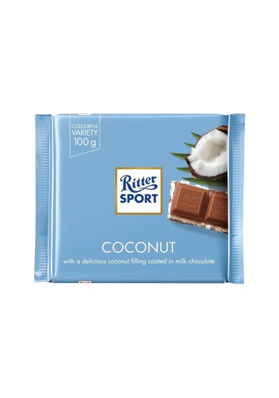 Ritter Sport Hindistan Cevizli Sütlü Çikolata 100 G 4'li Avantaj Paketi - 4 Adet Tarı