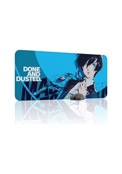 Persona 3 Kaymaz Dikişli Kauçuk Oyuncu Mousepad V4 - 90x40 Xxl Gaming Mouse Pad Fare Altlığı