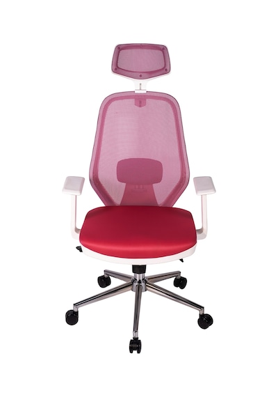 Ofisbazaar Dali Beyaz Fileli Yönetici Koltuğu Ergonomik Başlıklı Ofis Koltuğu Pembe Pembe Ofisbazaar Dali Beyaz Fileli Yönetici Koltuğu Ergonomik Başlıklı Ofis Koltuğu Pembe Pembe