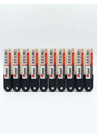 Swar Çelik Maket Bıçağı Yedeği Karbon 18mm