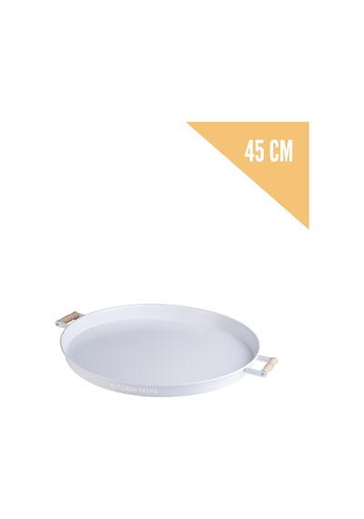 Kitchen Trend Sunum Tepsi Seti 3'lü 45 - 37 - 30 CM Beyaz