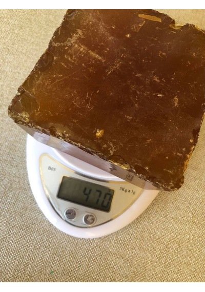 Tam Tespitsiz Sıkma Pres Kehribar 415-480 Gram