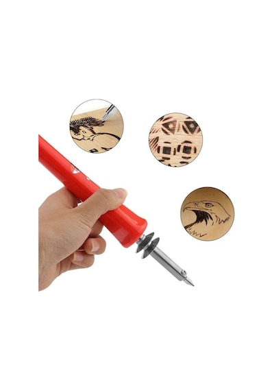 Wood 0142 Ahşap Yakma Ve Hobi Seti 30 Watt - 27 Parça